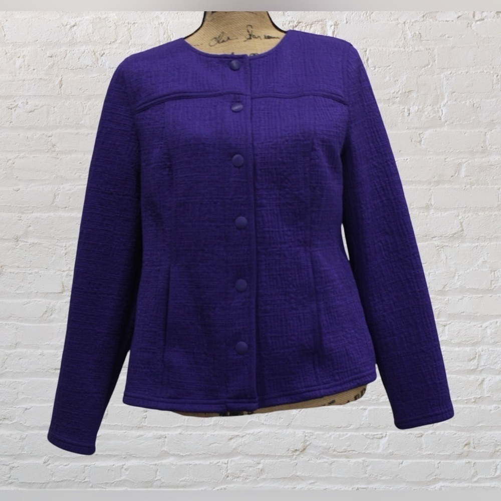 Chico's Blazer - Purple